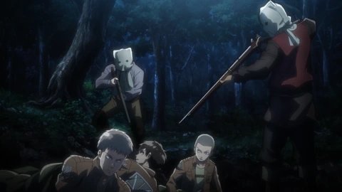 Атака титанов OVA 1 сезон 3 серия